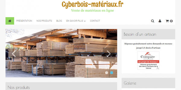 cyberbois-matériaux.fr